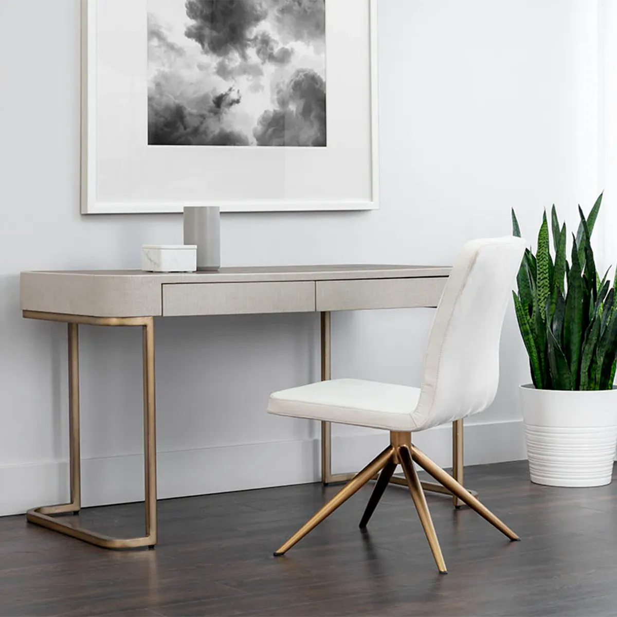 Jamille Desk by Sunpan